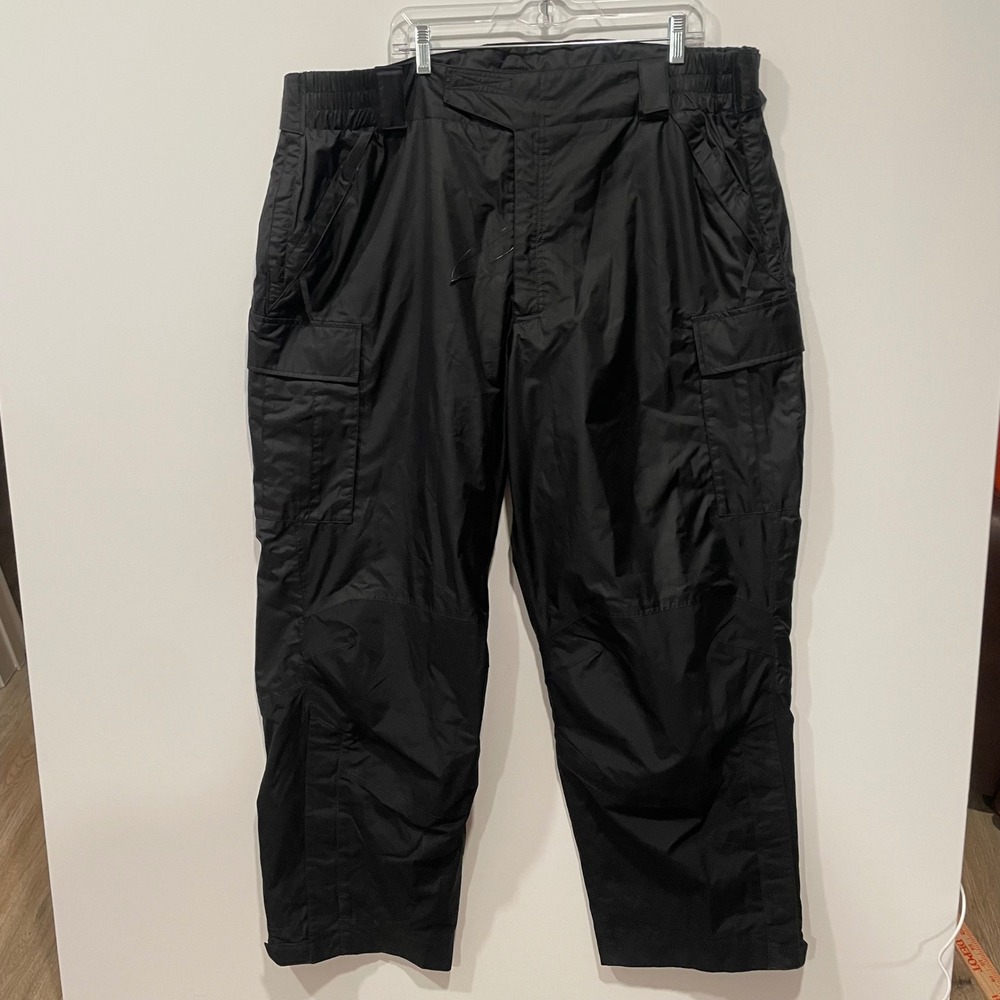 5.11 Tactical Mens 3XL Snow/Rain Black Pants Cargo Outdoor Work Utility‎